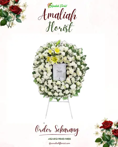 Krans Bunga Duka Leupung